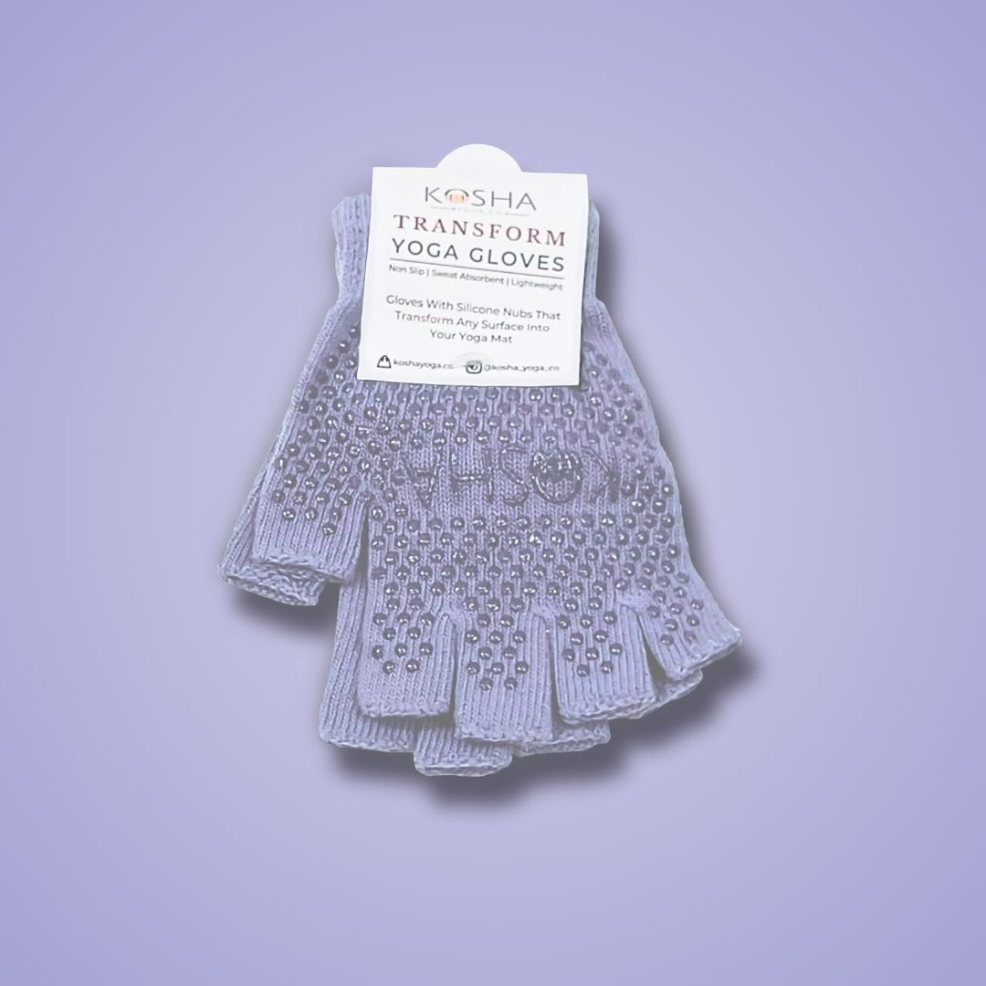 half finger gloves for yoga while travelling non slip sweat absorbent yoga accessory