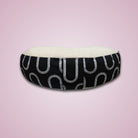 Organic meditation seat by kosha yoga co made by hand in Black colour