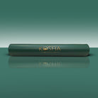 green rubber non slip anti skid yoga mat by kosha
