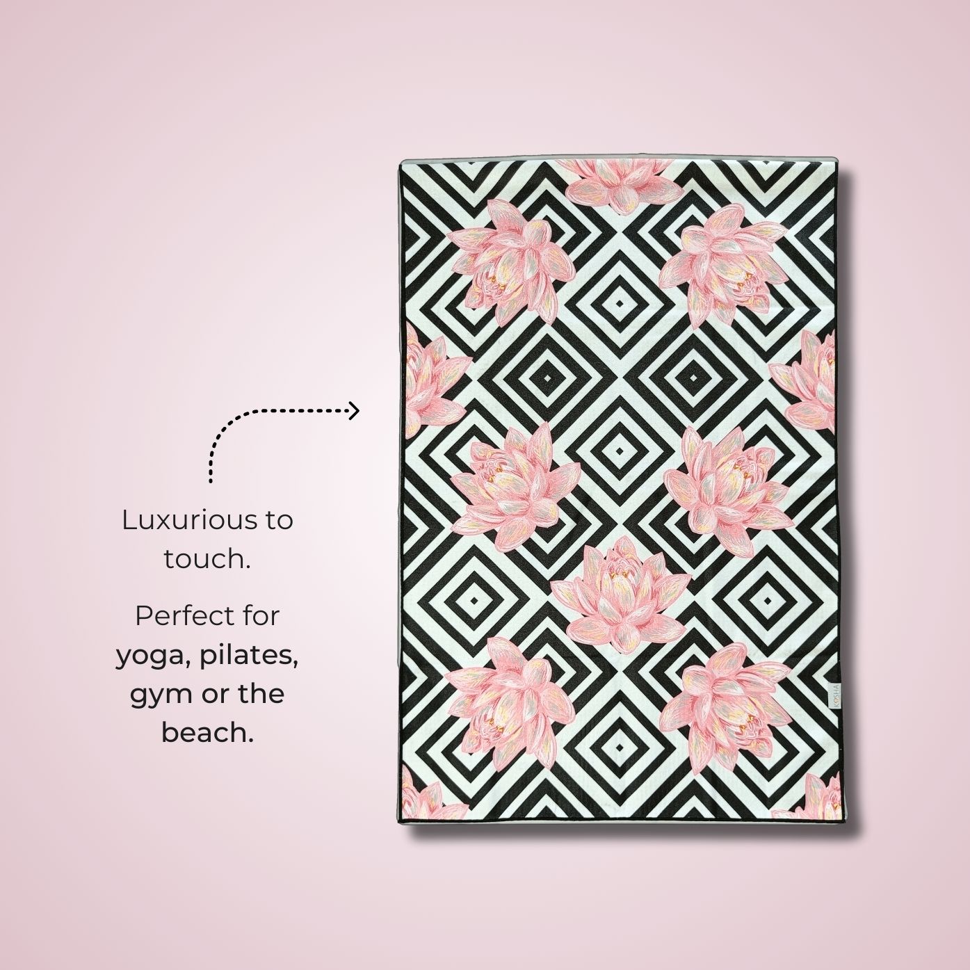 extra long super soft travel yoga mat by kosha yoga co