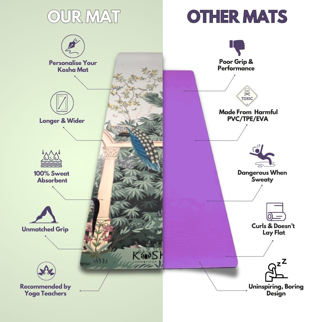 Kosha yoga mat compare, best yoga mat