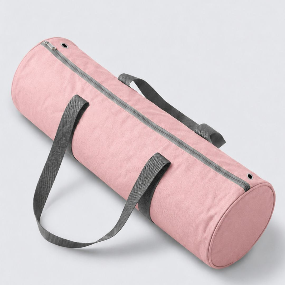 Yoga mat bag with pockets for all yoga mats by kosha yoga co
easy to carry