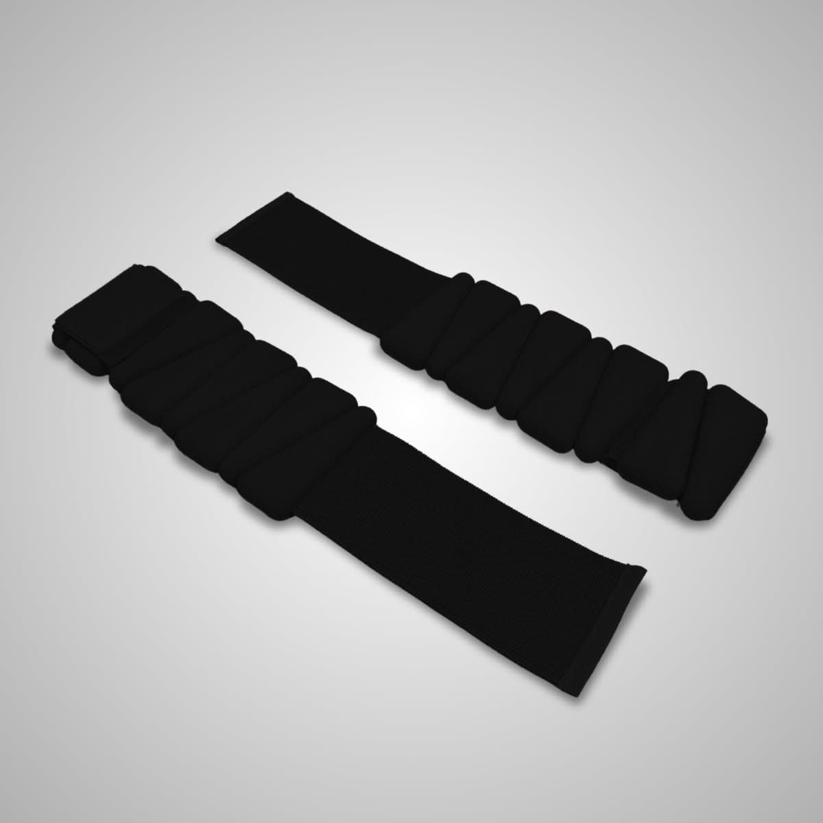 black ankle & wrist weights that are non slip and waterproof for all day comfort by kosha yoga co