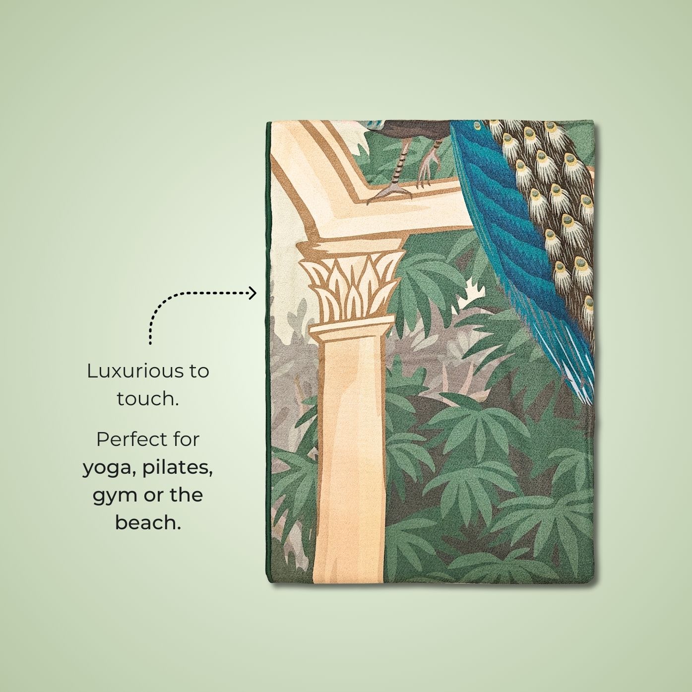 extra long super soft travel yoga mat by kosha yoga co