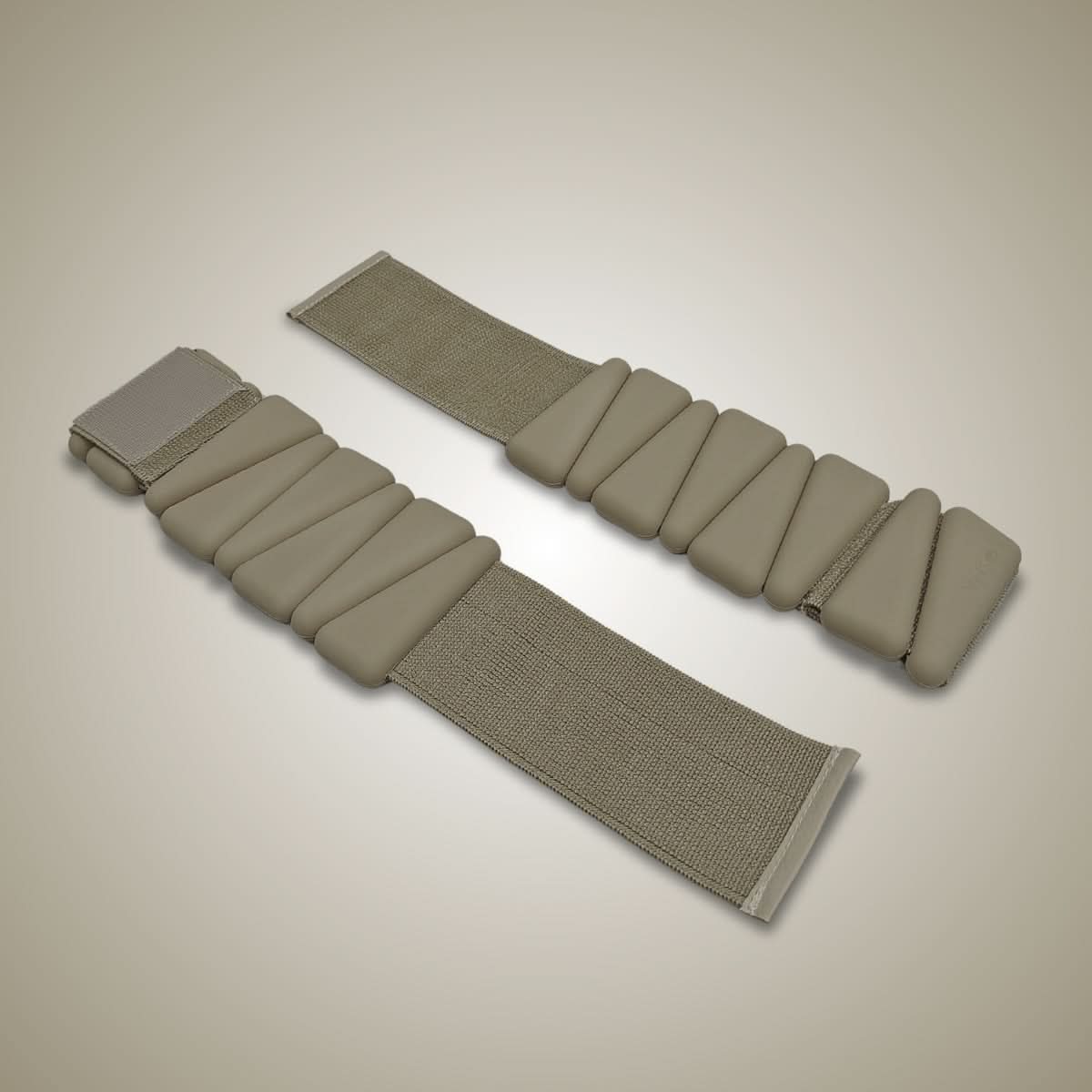 olive ankle & wrist weights that are non slip and waterproof for all day comfort by kosha yoga co