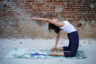 back bend heart opener in mysore on kosha yoga co mat