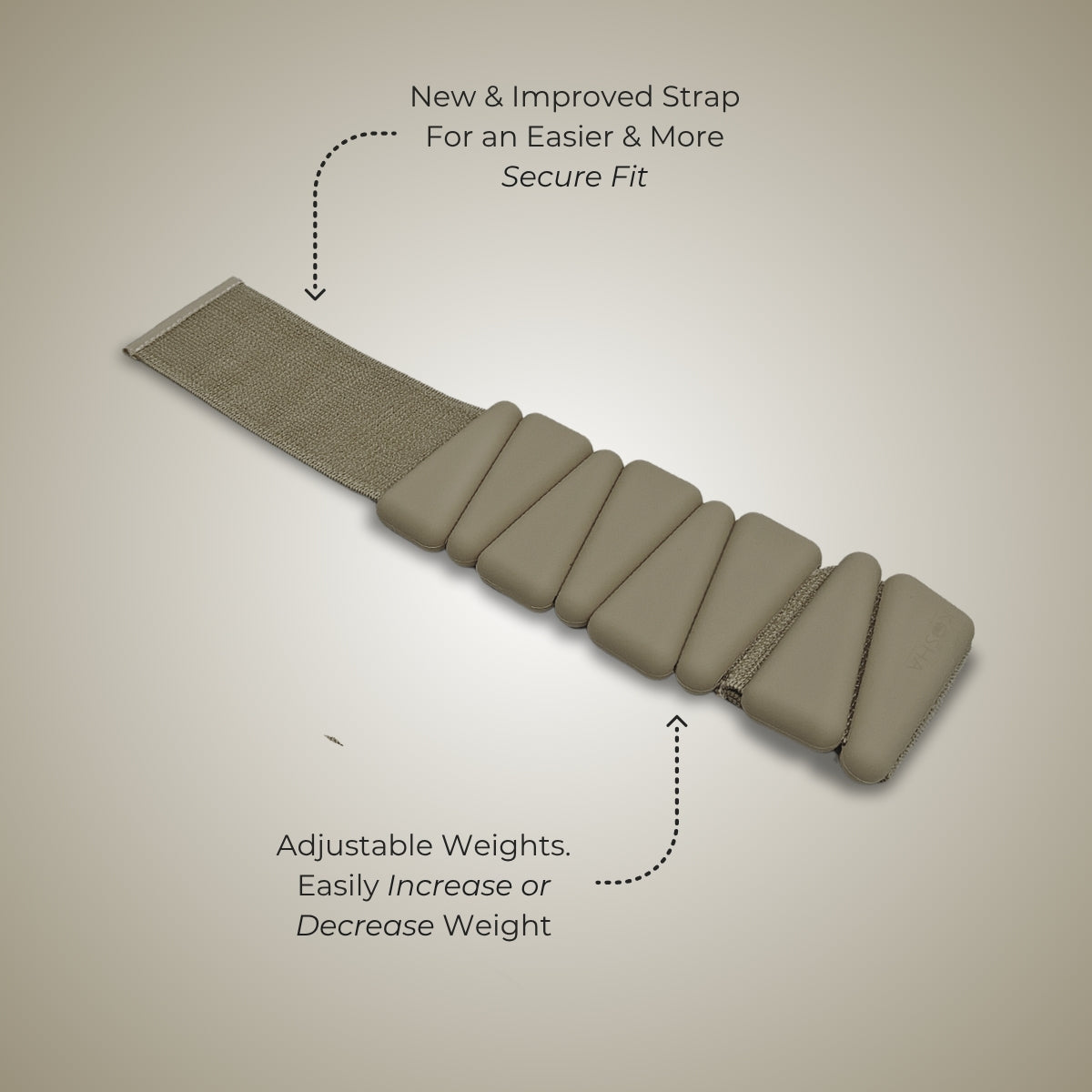 bala bangle ankle and wrist weights by kosha yoga co India in olive green colour