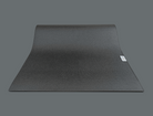 washable workout pilates and exercise mat by kosha yoga co in black colour