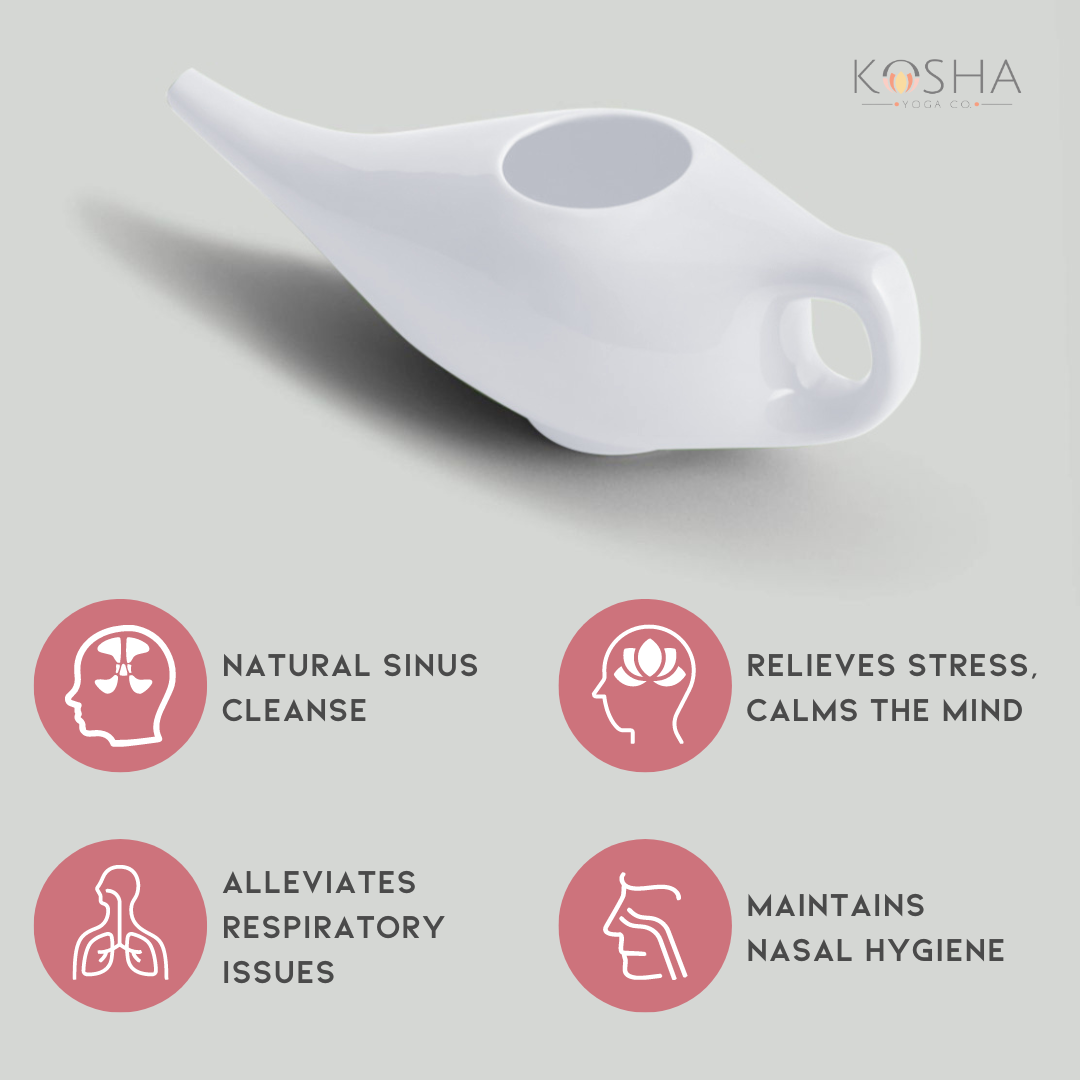 Why and how to use jal neti pot by kosha yoga co