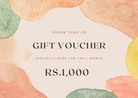 Kosha Gift Voucher for all yogi's