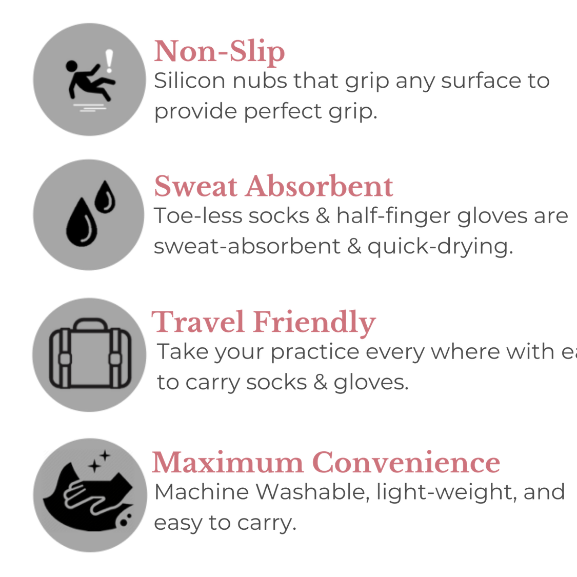 best features of yoga gloves in India