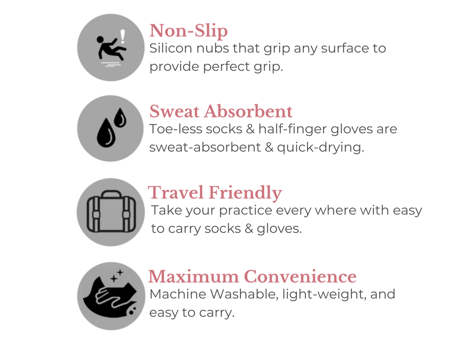 best features of yoga gloves in India