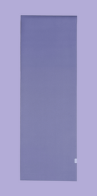 extra long thick and durable exercise mat by kosha yoga co in purple colour