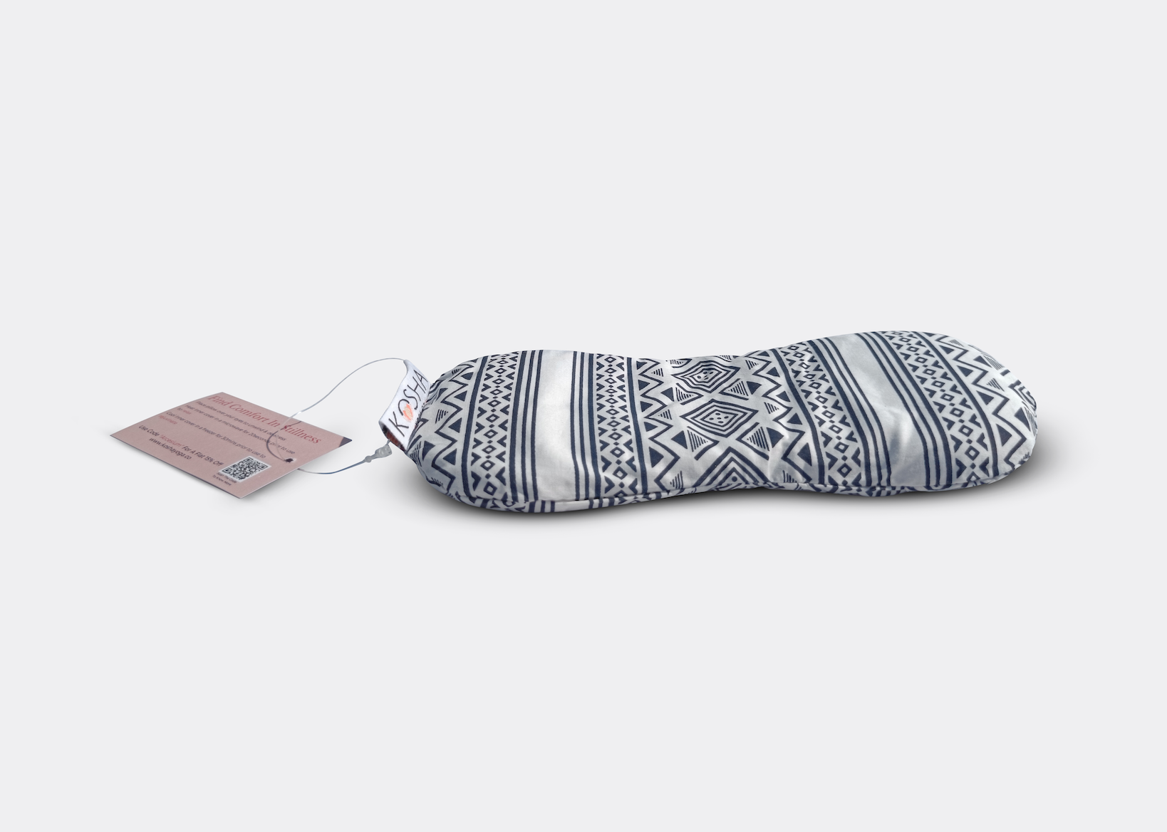 Organic Cotton relaxation eye pillow with lavender and flaxseed by kosha yoga co