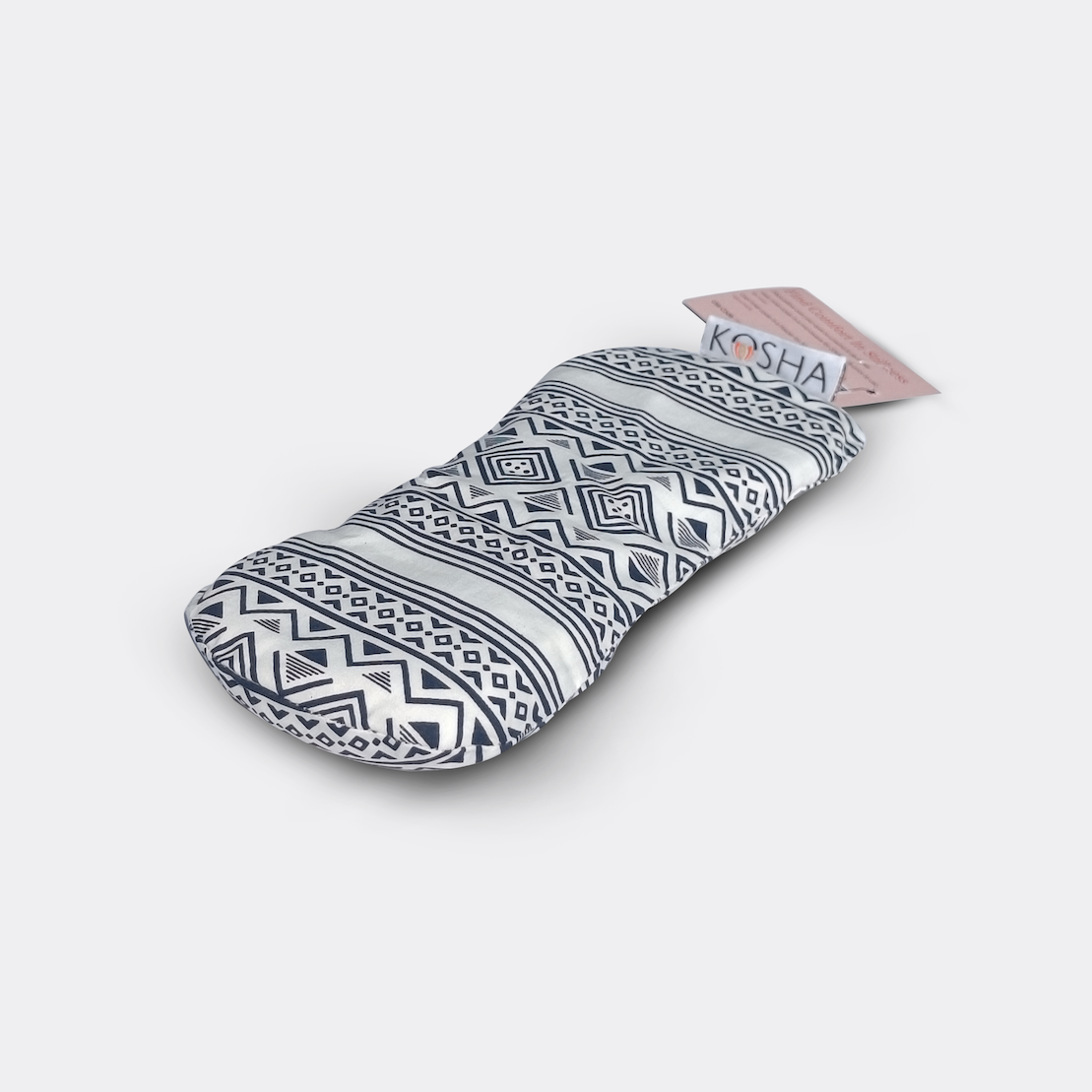 Organic Cotton relaxation eye pillow with lavender and flaxseed by kosha yoga co