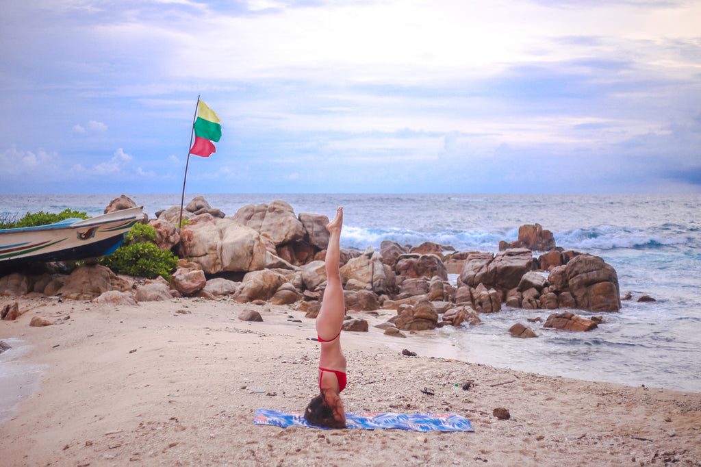 headstand Kosha Yoga Co yoga Mat Inversions