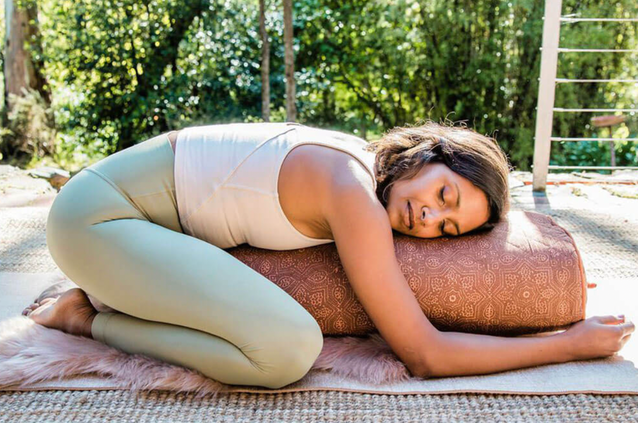 How To Use A Yoga Bolster  Yoga Props To Better Your Practice