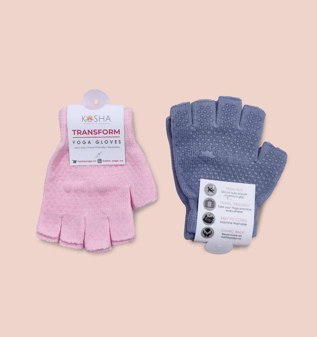 Kosha Yoga Co Yoga Gloves Socks Towels