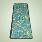 extra long yoga towel with non slip silicone nubs