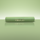 Extra long Sweat Absorbent Non Slip Rubber Yoga Mat With Alignment Lines In green Colour By Kosha Yoga Co