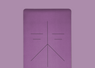 personalised yoga mat in purple colour by kosha yoga co india