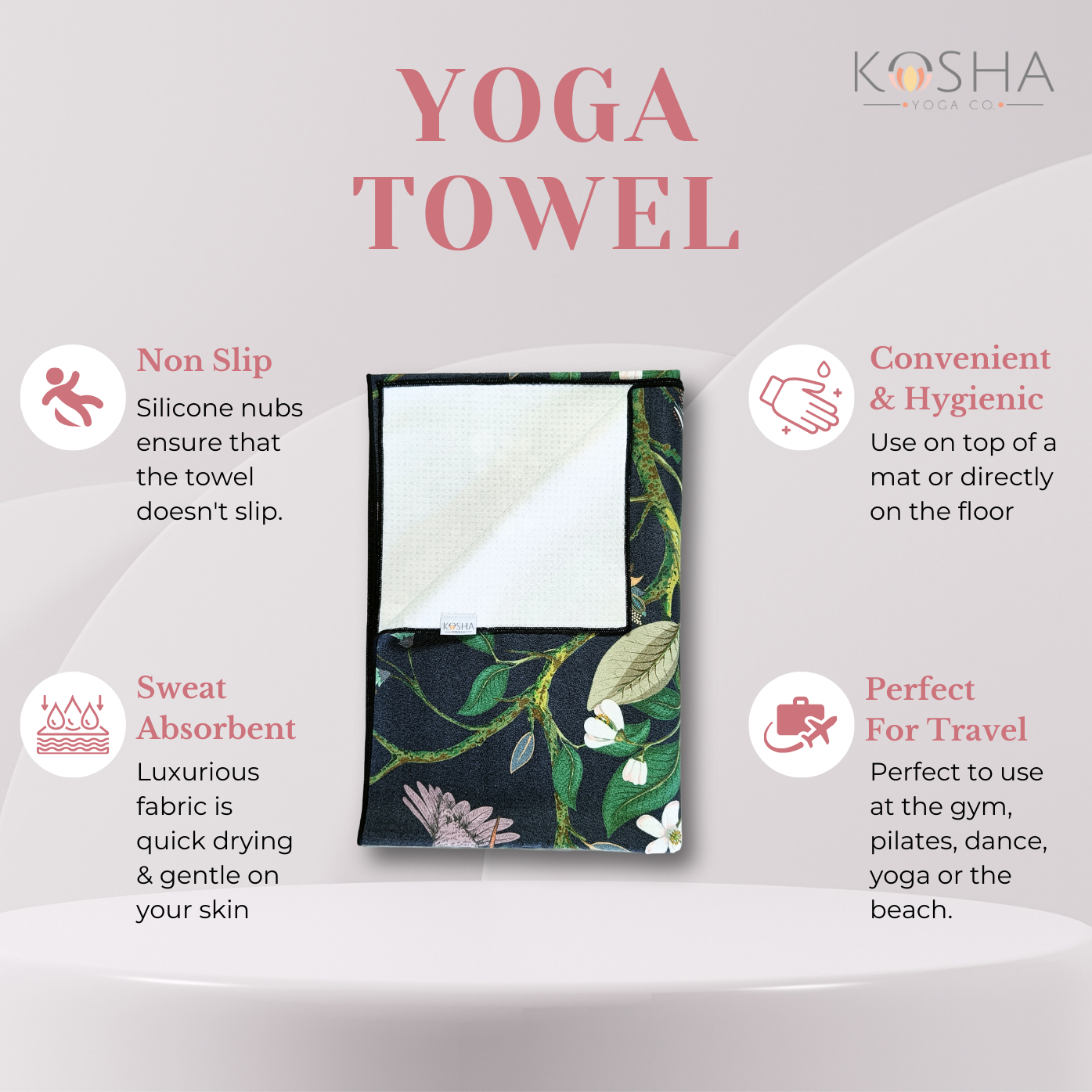 best towel for yoga and travel