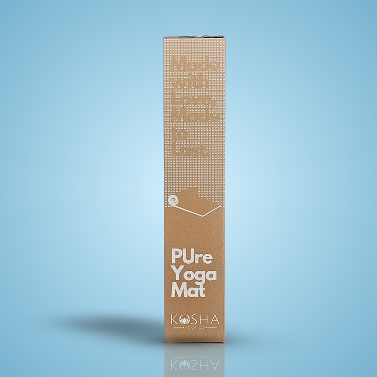 beautiful yoga mat packaging