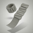 lite sky blue ankle & wrist weights that are non slip and waterproof for all day comfort by kosha yoga co