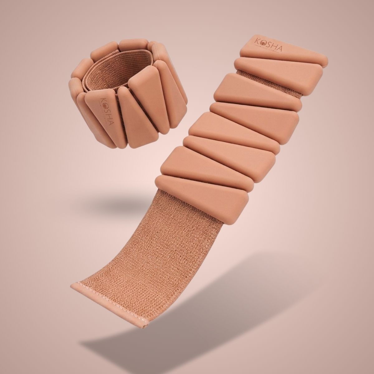 Pech ankle & wrist weights that are non slip and waterproof for all day comfort by kosha yoga co