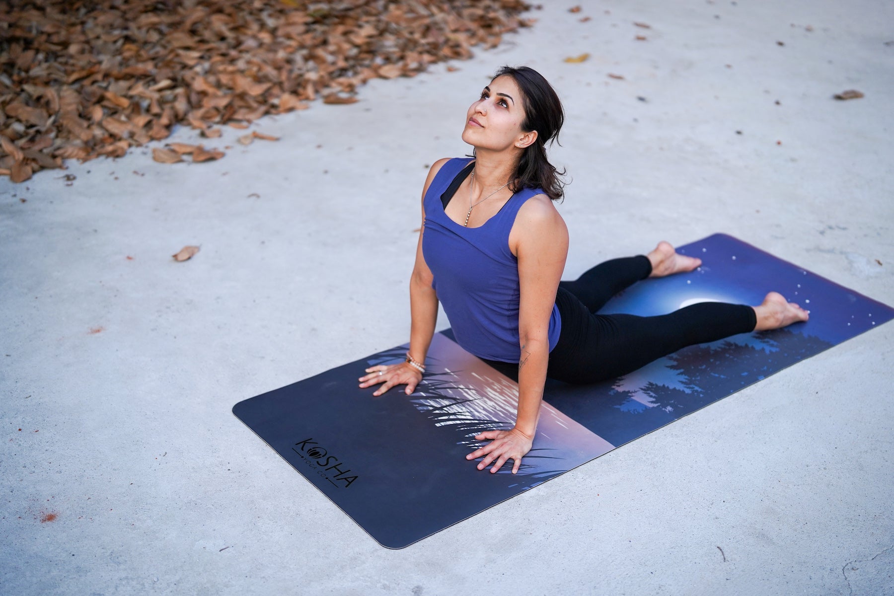 Buy Pro Yoga Mats in India  Non Slip Sweat Absorbent Natural Rubber –  Kosha Yoga Co.