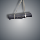 Natural rubber yoga mats with free carrying strap