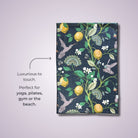 extra long super soft travel yoga mat by kosha yoga co