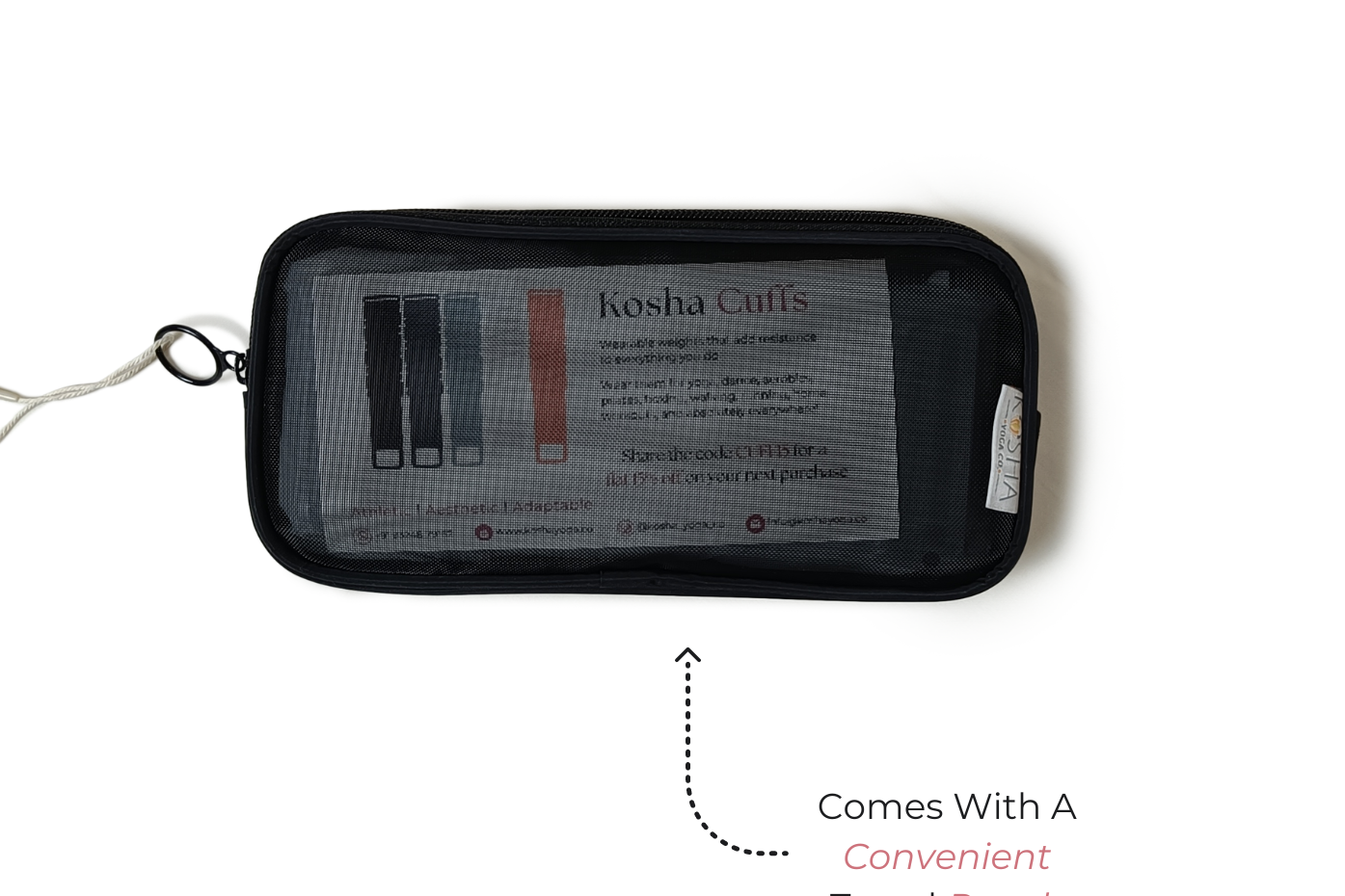 silicone travel friendly yoga and pilates ankle and wrist weights by kosha yoga co