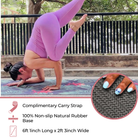 Heart Opener asana on Green With Forest Print Which Is Sweat Absorbent Non Slip Yoga Mat By Kosha Yoga Co