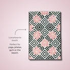 extra long super soft travel yoga mat by kosha yoga co