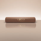 Extra long Sweat Absorbent Non Slip Rubber Yoga Mat With Alignment Lines In Brown Colour By Kosha Yoga Co