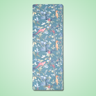 extra long extra wide yoga mat with printed design for women by kosha yoga co
