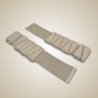 beige ankle & wrist weights that are non slip and waterproof for all day comfort by kosha yoga co