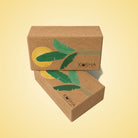 Yoga Blocks Bricks By Kosha Yoga Co. India Non Slip Sweat Absorbent Eco-friendly