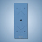 extra long yoga mats for tall men by kosha yoga in blue colour made from natural rubber