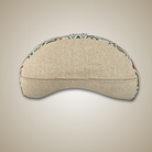 half moon shaped meditation cushion with organic filling by kosha yoga for meditation