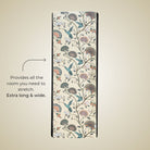 extra long yoga towel with non slip silicone nubs