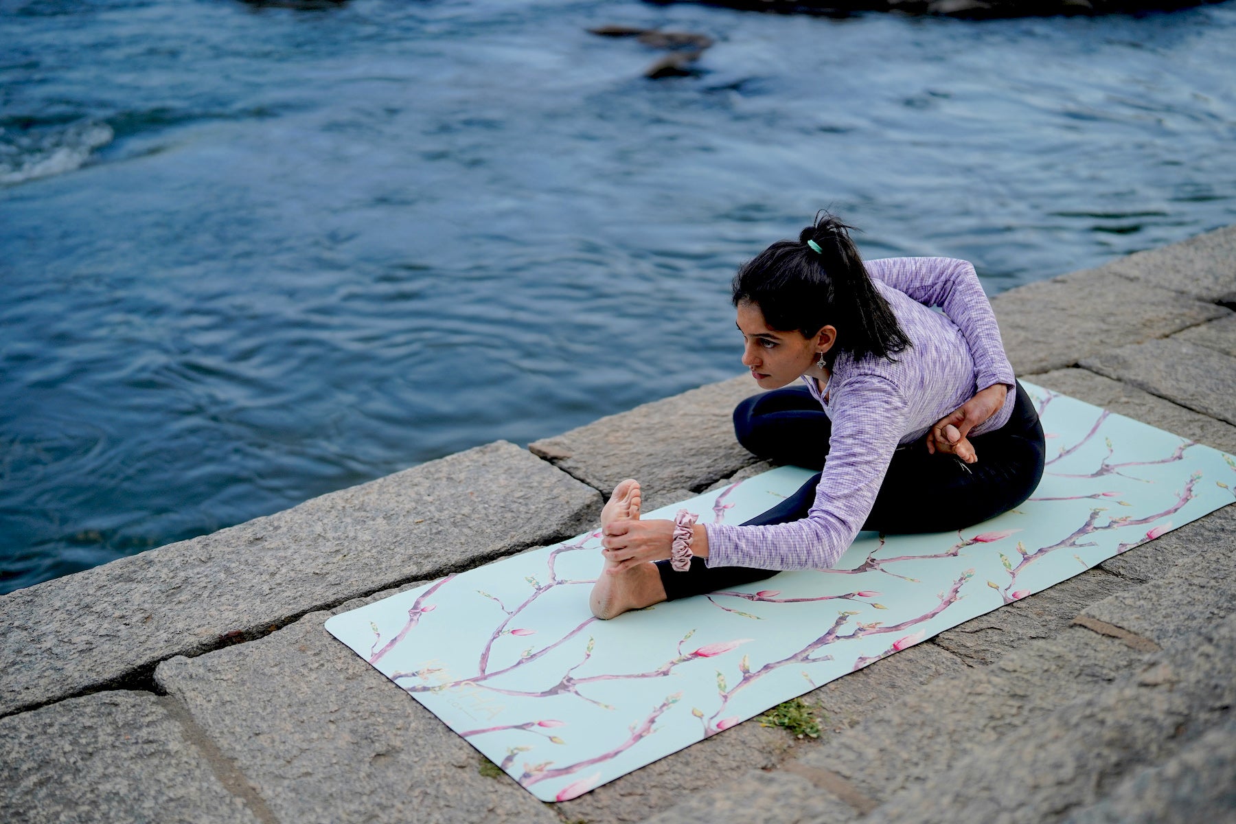 extra wide extra long rubber yoga mat online india kosha yoga