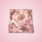 printed floral yoga mat with non slip top and rubber base