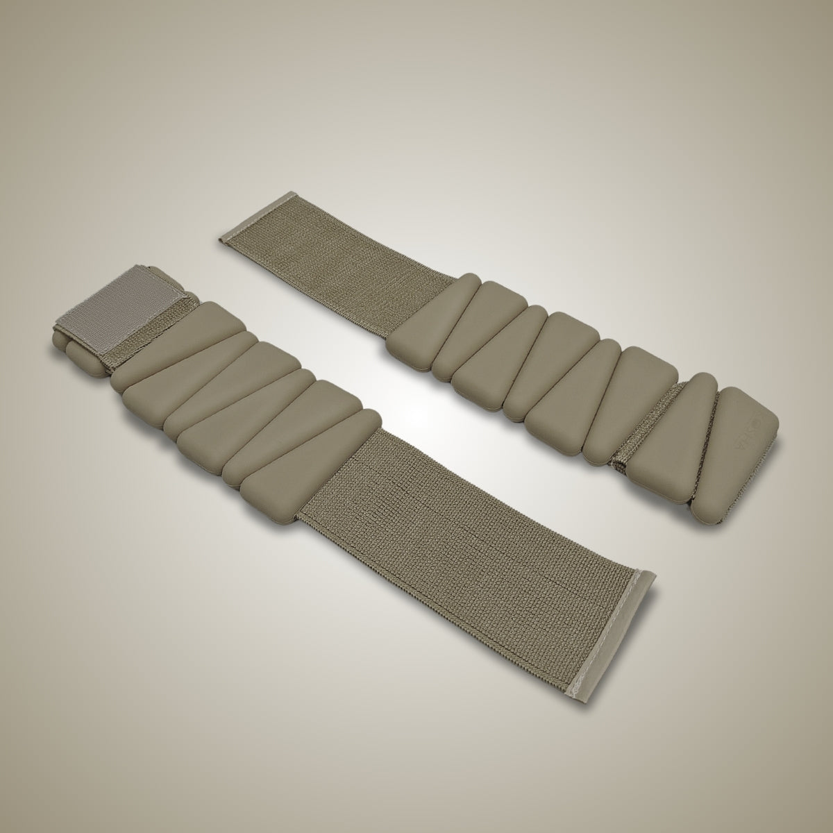 olive ankle & wrist weights that are non slip and waterproof for all day comfort by kosha yoga co