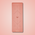 extra thick yoga mats for maximum comfort in peach colour by kosha yoga co