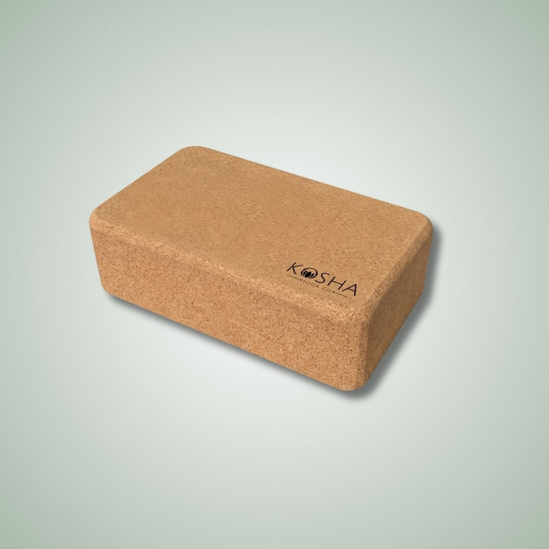 Yoga Blocks Bricks By Kosha Yoga Co. India Non Slip Sweat Absorbent Eco-friendly