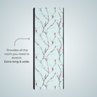 extra long yoga towel with non slip silicone nubs