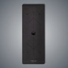 extra long extra wide black natural yoga mat