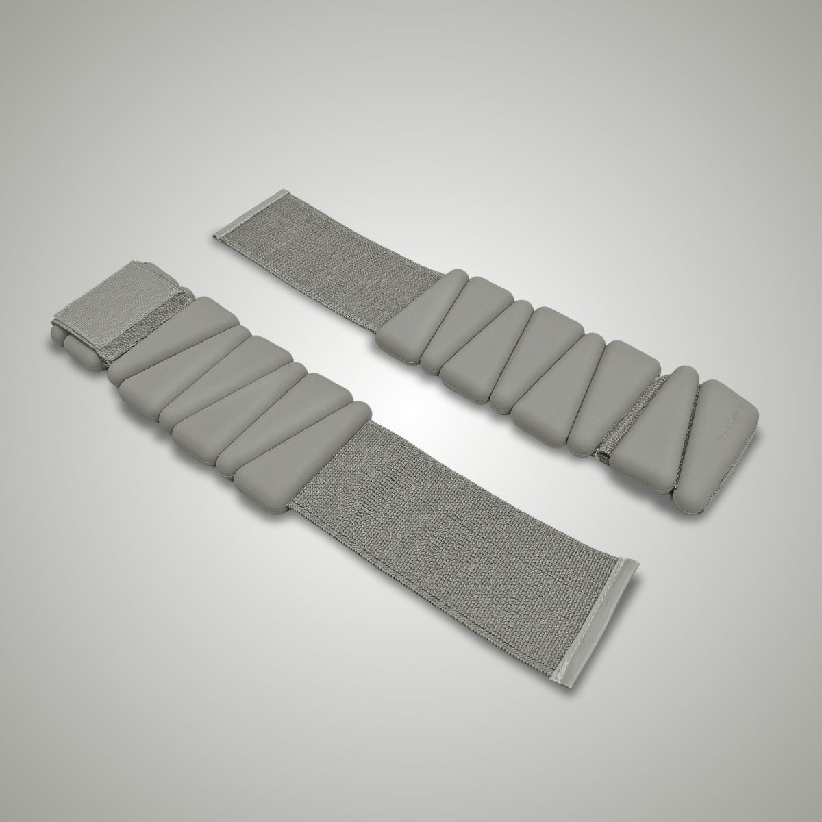 lite sky blue ankle & wrist weights that are non slip and waterproof for all day comfort by kosha yoga co